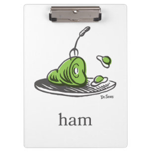 Dr. Seuss   Groen Eet Ham Klembord