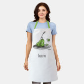 Dr. Seuss | Groen Eet Ham Schort (Gedragen)