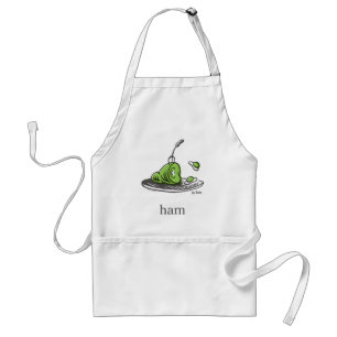 Dr. Seuss   Groen Eet Ham Standaard Schort