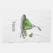 Dr. Seuss | Groen Eet Ham Theedoek (Horizontaal)
