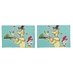 Dr. Seuss   Groen Eet Ham   Vriend & Sam-I-Am Kussensloop