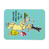 Dr. Seuss | Groen Eet Ham | Vriend & Sam-I-Am Magneet (Horizontaal)
