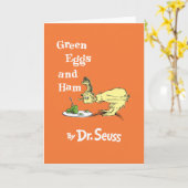 Dr. Seuss | Groen eieren en ham Kaart (Gele Bloem)