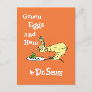 Dr. Seuss   Groene eieren en am Briefkaart
