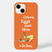 Dr. Seuss | Groene eieren en am Case-Mate iPhone Case (Achterkant)