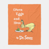 Dr. Seuss | Groene eieren en am Fleece Deken (Voorkant)