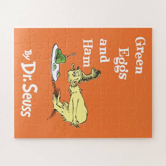 Dr. Seuss | Groene eieren en am Legpuzzel (Horizontaal)