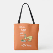 Dr. Seuss| Groene eieren en am Tote Bag (Achterkant)