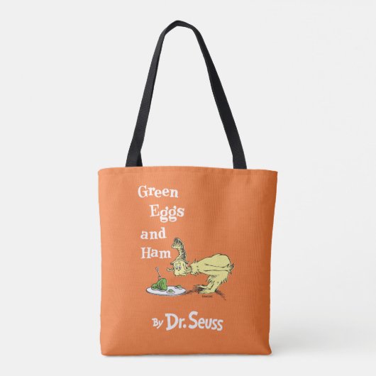 Dr. Seuss| Groene eieren en am Tote Bag (Achterkant)