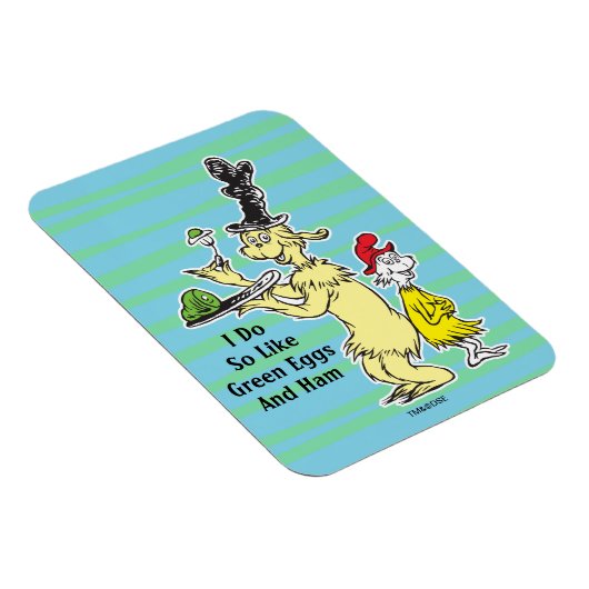 Dr. Seuss | Groene eieren en am | Vriend en Sam-I- Magneet (Rechterzijde)