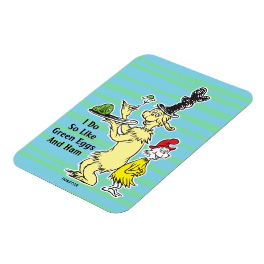 Dr. Seuss | Groene eieren en am | Vriend en Sam-I- Magneet (Linkerzijde)