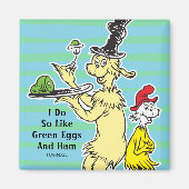 Dr. Seuss | Groene eieren en am | Vriend en Sam-I- Magneet (Voorkant)