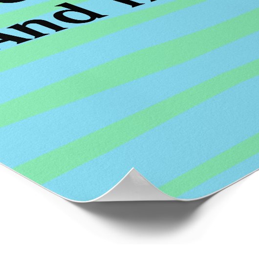 Dr. Seuss | Groene eieren en am | Vriend en Sam-I- Poster (Hoek)