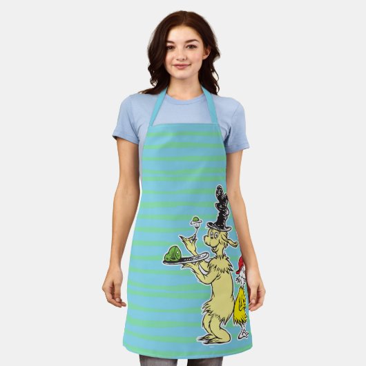 Dr. Seuss | Groene eieren en am | Vriend en Sam-I- Schort (Gedragen)