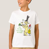 Dr. Seuss | Groene eieren en am | Vriend en Sam-I- T-shirt (Voorkant)