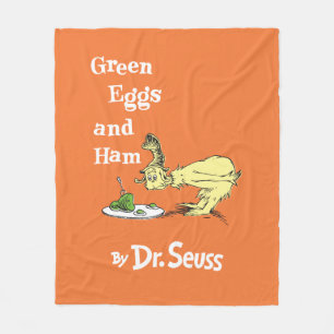 Dr. Seuss Groene Eieren en Ham Fleece Deken