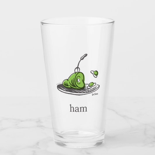 Dr. Seuss | Groene eieren en ham Glas (Voorkant)