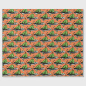 Dr. Seuss | Groene Eieren en Ham Icoon Cadeaupapier (Vlak)