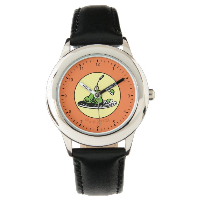 Dr. Seuss | Groene Eieren en Ham Icoon Horloge (Voorkant)