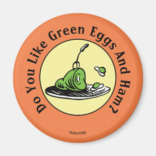 Dr. Seuss   Groene Eieren en Ham Icoon Magneet