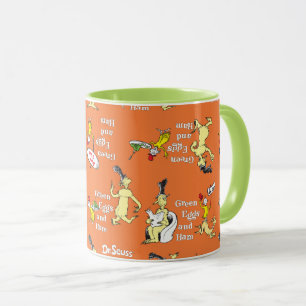 Dr. Seuss Groene Eieren en Ham Karakterpatroon Mok