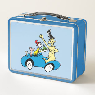 Dr. Seuss Groene Eieren en Ham Karakters in Auto