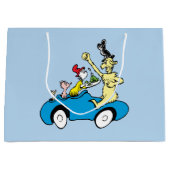Dr. Seuss Groene Eieren en Ham Karakters in Auto Groot Cadeauzakje (Voorkant)