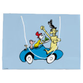 Dr. Seuss Groene Eieren en Ham Karakters in Auto Groot Cadeauzakje (Achterkant)