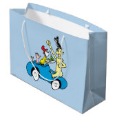 Dr. Seuss Groene Eieren en Ham Karakters in Auto Groot Cadeauzakje (Achterkant Gekanteld)