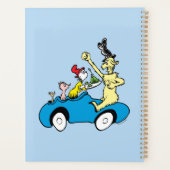 Dr. Seuss Groene Eieren en Ham Karakters in Auto Planner (Achterkant)