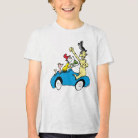 Dr. Seuss Groene Eieren en Ham Karakters in Auto