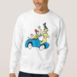 Dr. Seuss Groene Eieren en Ham Karakters in Auto Trui