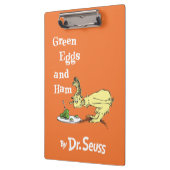 Dr. Seuss | Groene eieren en ham Klembord (Links)