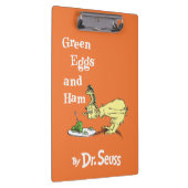 Dr. Seuss | Groene eieren en ham Klembord (Rechts)