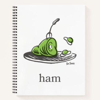 Dr. Seuss | Groene eieren en ham Notitieboek