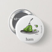Dr. Seuss | Groene eieren en ham Ronde Button 5,7 Cm (Voorkant /achterkant)