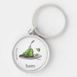 Dr. Seuss   Groene eieren en ham Sleutelhanger