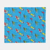 Dr. Seuss | Groene eieren en ham Storybook Fleece Deken (Voorkant (Horizontaal))