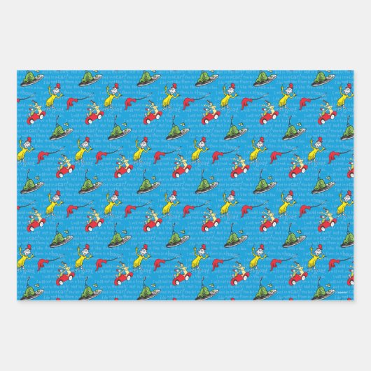 Dr. Seuss | Groene eieren en ham Storybook Inpakpapier Vel (Voorkant)