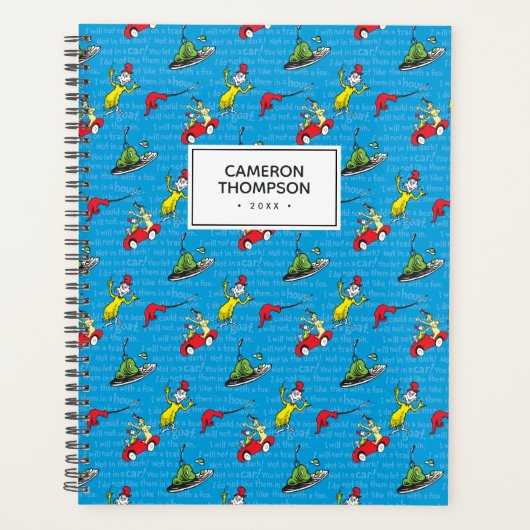 Dr. Seuss | Groene eieren en ham Storybook Planner (Voorkant)