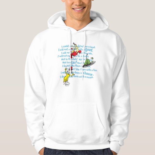 Dr. Seuss | Groene eieren en ham Verhaalboek Patro Hoodie (Voorkant)