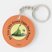 Dr. Seuss| Groene eieren en zwembad Sleutelhanger (Achterkant)