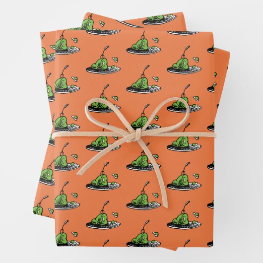 Dr. Seuss | Groene eieren en zwompictogram Inpakpapier Vel (In situ)