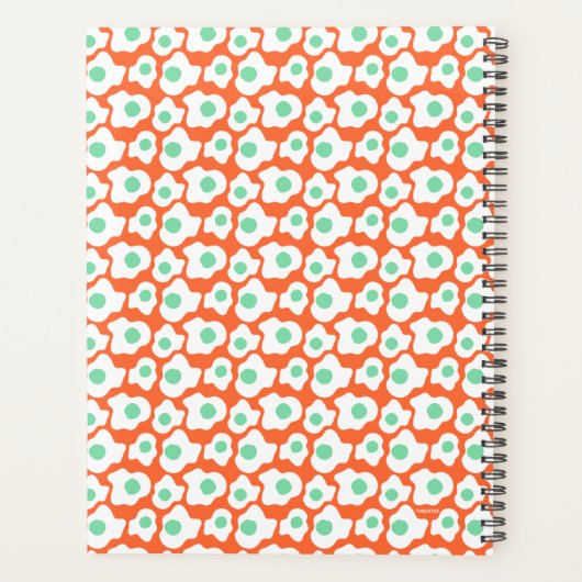 Dr. Seuss | Groene eieren en zwompictogram Planner (Achterkant)