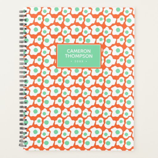 Dr. Seuss | Groene eieren en zwompictogram Planner (Voorkant)