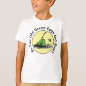 Dr. Seuss | Groene eieren en zwompictogram T-shirt (Voorkant)