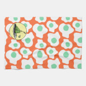 Dr. Seuss | Groene eieren en zwompictogram Theedoek (Horizontaal)
