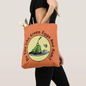 Dr. Seuss | Groene eieren en zwompictogram Tote Bag (Dichtbij)