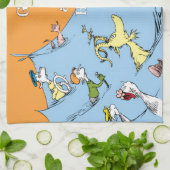 Dr. Seuss Groene Eieren & Ham Water Scene Theedoek (Gevouwen)