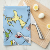 Dr. Seuss Groene Eieren & Ham Water Scene Theedoek (Quarter Fold)